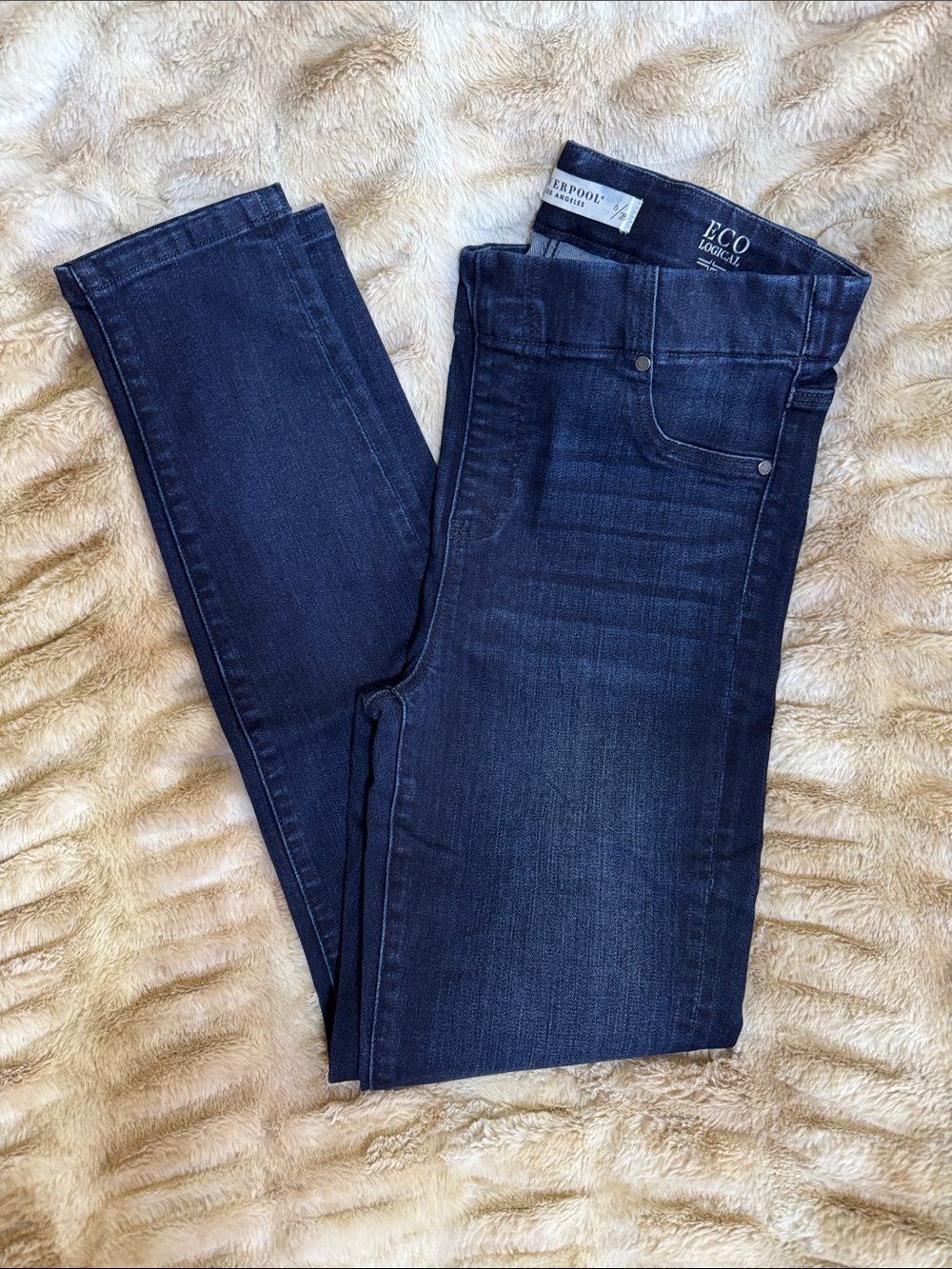 Liverpool Dark Blue Women’s Ankle Skinny Jeans